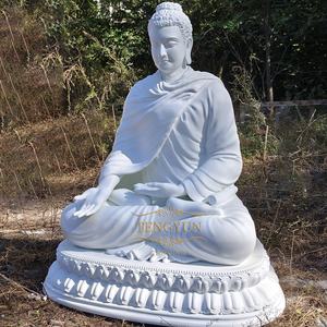 Statue de <span class=keywords><strong>bouddha</strong></span> assise en fibre de verre décorative pour la maison Sculpture de <span class=keywords><strong>bouddha</strong></span> bon marché méditative en résine à vendre - Product Image 3
