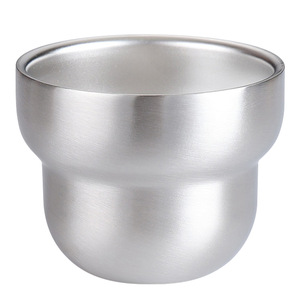 Stainless Steel Coffee Cups Round Double Wall Insulated For Tea Beer Beverage Party Use - Product Image 3
