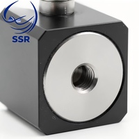 Acelerómetro Triaxial SSR, Rango de Medición 500g, Tipo de Voltaje, Orificio de Montaje 1/4-28, Sensor de Aceleración Universal para Dispositivos Portátiles