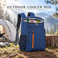 Glacière d'extérieur, sac isotherme grande capacité en tissu Oxford avec fermeture éclair et bretelles, vente en gros directe usine OEM ODM