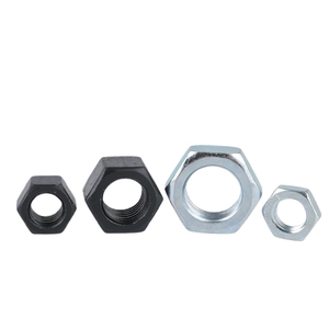 Tuercas Hexagonales Negras de Alta Resistencia Bibo Yaente Grado 4/8/10 M6 M20, Tuercas Hexagonales de Óxido Negro, Tuercas de Grado Yaente Bibo - Product Image 1