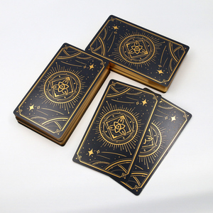 Cartas de Tarot Clásicas Impresas Personalizadas, Baraja de Adivinación con Lámina Dorada, Cartas de Tarot de Alta Calidad con Borde Dorado - Product Image 4
