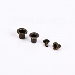 Miniojales Metálicos Clásicos de Cobre 1.0-2.5mm, Oro/Plata/Latón Antiguo/Negro Metálico para Zapatos de Muñeca, Agujeros de Cinturón, Remaches para Bolsos - Product Image 6