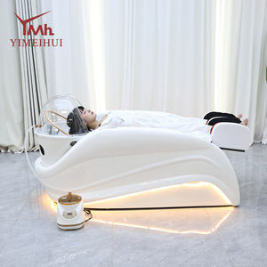 Salon de beauté moderne meubles lavage des cheveux soins du visage tête inclinable Spa shampooing électrique lit de massage - Product Image 2