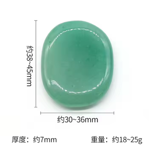 Pietra preziosa naturale diaspro rosso <span class=keywords><strong>piano</strong></span> forma ovale preoccupazione pietra all'ingrosso di <span class=keywords><strong>quarzo</strong></span> rosa di cristallo pollice tasca per i regali degli amici - Product Image 6