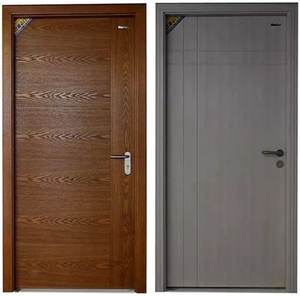 2025 Portes en bois résistantes au feu pour condominiums insonorisées et sans fumée ignifuges sans risque d'incendie - Product Image 4