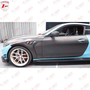 Panneau de porte en fibre de carbone sec G82 G83 M4 Z-ART pour BMW G82 porte en fibre de carbone sèche pour BMW M4 2021 + G22 G23 porte en fibre de carbone sèche - Product Image 4