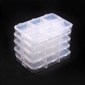 Boîte à pilules multi-compartiments à 6 fentes, boîte de rangement pour médicaments, boîte à pilules en plastique portable pour une utilisation en déplacement - Product Image 2