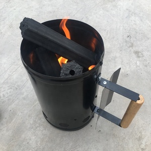 <span class=keywords><strong>Cube</strong></span> de feu de seau de démarreur de cheminée de charbon de bois de résistance avec poignée en bois confortable - Product Image 5