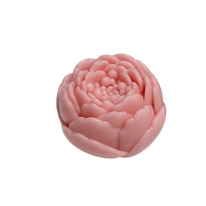 Moule en silicone 3D DIY pour bougie en résine florale, pivoine, pour décoration intérieure, moule à bougie parfumée, vente en gros - Product Image 5