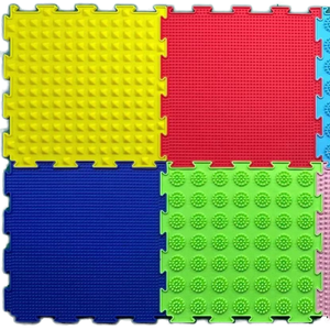 Almohadilla de silicona para masajeador de pies para reflexología, esterilla antiestrés para Yoga, placa de circulación sanguínea, masajeador de esteras para aliviar la presión del dedo del pie - Product Image 1