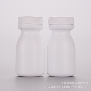 ขวดพลาสติก HDPE ขนาด 100 มล. แบบกำหนดเอง สำหรับบรรจุยาเม็ด วิตามิน แคลเซียม - Product Image 3