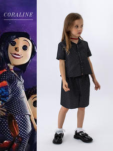 Costume di Halloween da Coraline, Abito da Bambina per Feste in Maschera Horror - Product Image 2