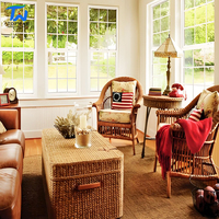 Ventanas Corredizas Simples de Aluminio TW0010 de la Marca TW, Modernas, Duraderas y Económicas de Topway para Uso en Villas y Apartamentos en el Mercado Africano