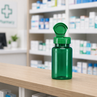 Conteneur en plastique personnalisé avec logo, flacon vide pour pilules, compléments alimentaires, emballage de capsules de vitamines