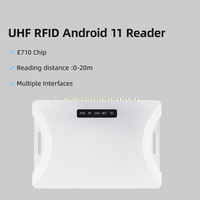 Lecteur longue portée Android 11.0 RFID UHF 8 ports, lecteur de cartes de contrôle d'accès fixe pour entrepôt
