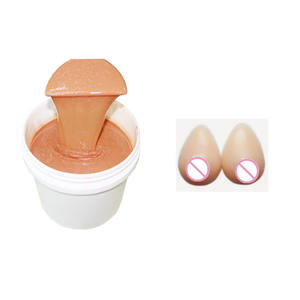 Caoutchouc de silicone liquide rtv2 de qualité alimentaire pour la fabrication de gode de pénis de sein artificiel <span class=keywords><strong>prothèse</strong></span> <span class=keywords><strong>oreille</strong></span> main pied - Product Image 3