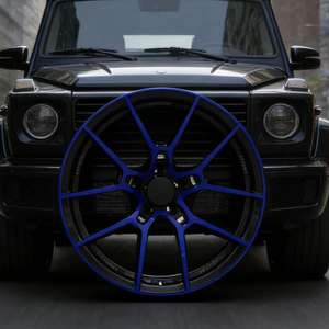 <span class=keywords><strong>ล้อ</strong></span>ปลอมแปลงสำหรับ FK8 BMW G025แข่งรถ Volk ขอบสีฟ้า G025LC 18 19 20นิ้ว5X120กำหนดเอง - Product Image 2