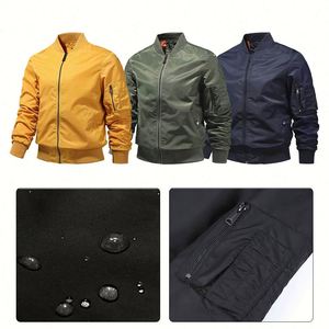 Design Custom <b>Plus</b> <b>Size</b> Men's <b>Light</b> <b>Weight</b> Winter <b>Jacket</b> Cheap Fashion Fleece Windbreaker Clothing - Product Image 2