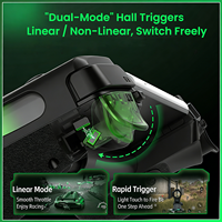 Manette de jeu mobile filaire Gamwing AB05 Type C avec double déclencheur Hall, joystick turbo, manette de jeu légère pour jeux Android et iOS