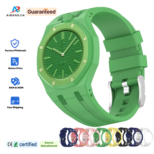 Correa <span class=keywords><strong>de</strong></span> <span class=keywords><strong>Reloj</strong></span> <span class=keywords><strong>de</strong></span> Repuesto a Prueba <span class=keywords><strong>de</strong></span> Agua con Caja para <span class=keywords><strong>Reloj</strong></span> <span class=keywords><strong>de</strong></span> Bolsillo Royal Pop <span class=keywords><strong>AP</strong></span>, Corona a las 3 en Punto y 12 en Punto - Product Image 1