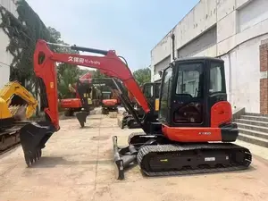 Japan Brand Kubota Kx165 Hydraulic Excavator Earth-moving Machinery Mini Excavator For Sale