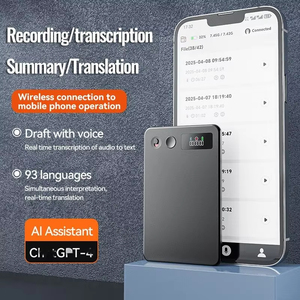 Grabadora de Audio Profesional OEM con Pantalla HD, Reducción de Ruido, Emparejamiento BT, Dispositivo Transcribedor de Discursos para Conferencias y Seminarios, Cuerpo Metálico - Product Image 2