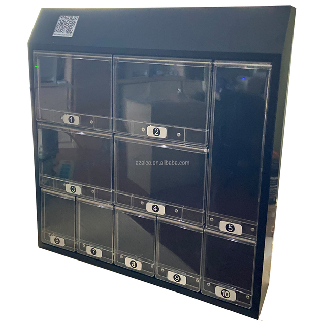 Mini Vending Machine 10 Selection for Hotel or Shop with 10 Inch Touch Screen and Bank Card Payment Online Payment System
