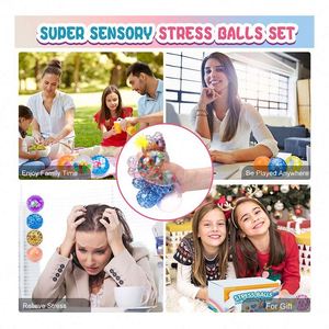 Premium Eco-friendly TPR <b>Squishy</b> Sensory Play Stress Relief Ball Toys for 5 to 7 Years Old Customized Color - Product Image 4