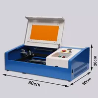 Distributeur / Revendeur en Chine de la machine à graver au laser K40, machine à graver au laser pour la fabrication de tampons en caoutchouc, machine à graver au laser