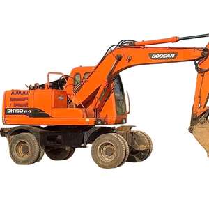 รถขุดล้อยาง DOOSAN dh150-7 รถขุดมือสอง doosan dh150 dx150 ราคาถูก มีสินค้าในสต็อก รถขุดมือสองจากโรงงาน - Product Image 2