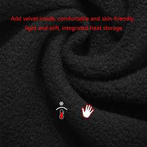 Guantes Térmicos Impermeables y Cortavientos con Pantalla Táctil, Transpirables, con Cierre de Cremallera, Unisex, para Invierno, Motociclismo al Aire Libre - Product Image 6