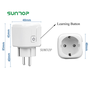 433 Mhz không dây điều khiển từ xa thông minh chuyển đổi AC 220V 16A từ xa EU ổ cắm phổ RF tiếp sức Receiver điều khiển - Product Image 2