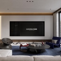 Rak TV Minimalis Modern Kustom untuk Vila & Apartemen - Operasi Langsung Pabrik & Produksi Massal