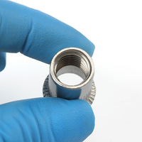 Écrou à riveter à tête fraisée en acier inoxydable 304, norme GB 17880.2, corps moleté, écrou à insertion fileté