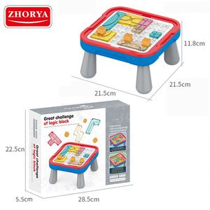 Mesa de Juego Multifuncional Zhorya para el Desarrollo del Pensamiento Lógico en Niños, Juegos Interactivos para Padres e Hijos, Juguetes Educativos - Product Image 6