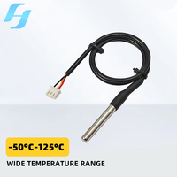IP68 Waterproof 1m Digital Temperature Probe for Stainless Steel Encapsulated Immersion Mount for Home Appliances