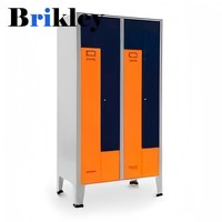 Brikley Bibliothèque Modulaire en Bois Massif pour Salon, Grande Capacité, Écologique, Design Mid-Century, Durable, Personnalisable