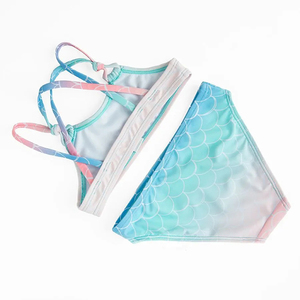 Maillots <span class=keywords><strong>de</strong></span> <span class=keywords><strong>bain</strong></span> deux pièces pour enfants imprimés personnels personnalisés ensemble <span class=keywords><strong>de</strong></span> bikini pour filles vêtements <span class=keywords><strong>de</strong></span> natation pour bébés maillots <span class=keywords><strong>de</strong></span> <span class=keywords><strong>bain</strong></span> pour enfants avec étiquette - Product Image 2