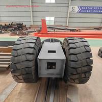 Grue portique électrique omnidirectionnelle sur pneus en caoutchouc avec palan, capacité de 10 tonnes pour le levage de charges lourdes en entrepôt