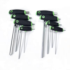 <b>T</b>-Handle Hex <b>Key</b> Driver Set Metric Chrome Vanadium Steel Industrial Grade - Product Image 2