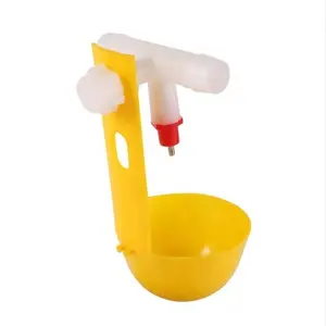 Nipple Drinkers With Drip Cup For Poultry Birds / Chicken / Hen