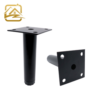12cm 15cm Cylindrical <b>Legs</b> Modern Furniture <b>Sofa</b> Decoration Black Metal <b>Sofa</b> <b>Legs</b> <b>Sofa</b> Frames <b>for</b> Cabinet - Product Image 1