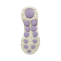 Chaussures plates minimalistes pour femmes, chaussures modernes à la mode avec empeigne en PU et tissu et semelle extérieure en EVA, chaussures confortables