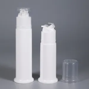 Оптовая продажа, упаковка косметического крема для ухода за кожей, пустые безвоздушные пластиковые трубки для зубной пасты