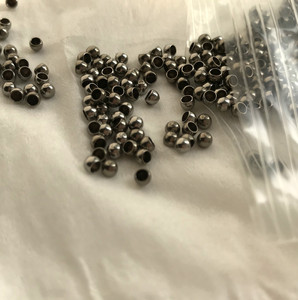 Palla in acciaio inossidabile solido forato 2mm all'ingrosso con foro da 1mm - Product Image 5
