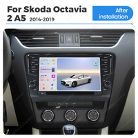 Radio Multimedia Android MEKEDE con GPS, Reproductor de Video, Audio Estéreo, Carplay y Android Auto para Skoda Octavia 2 A5 2014-2019 de 9 Pulgadas