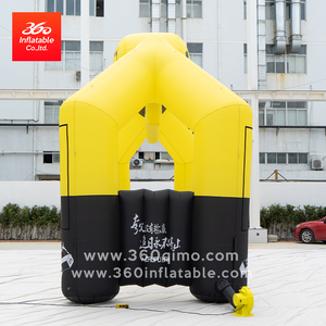 نفخ تصميم مخصص للإعلان أقواس سباق عملاقة قابلة للنفخ ، خيمة إعلانية لديكور الأحداث الرياضية - Product Image 3