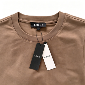 เสื้อยืดไซส์ใหญ่แบบยูนิเซ็กซ์ พิมพ์ลายดิจิตอลตามสั่ง โลโก้แบรนด์ ผ้าฝ้าย ทรงปกติ สตรีทแวร์ เป็นมิตรกับสิ่งแวดล้อม สีขาว ขายส่ง - Product Image 5