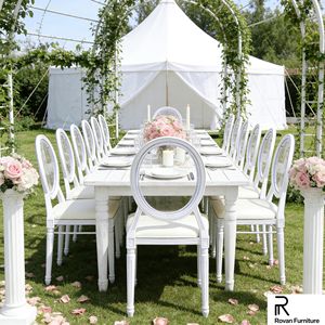 เฟอร์นิเจอร์งานแต่งงานทันสมัยสวยงาม <span class=keywords><strong>เก้าอี้</strong></span><span class=keywords><strong>ห</strong></span><span class=keywords><strong>ลุย</strong></span><span class=keywords><strong>ส์</strong></span>พนักพิงกลมสีขาว <span class=keywords><strong>เก้าอี้</strong></span>เรซิ่นพลาสติกแบบโมโนบล็อก วางซ้อนกันได้ มีจำ<span class=keywords><strong>ห</strong></span>น่ายให้เช่า - Product Image 2